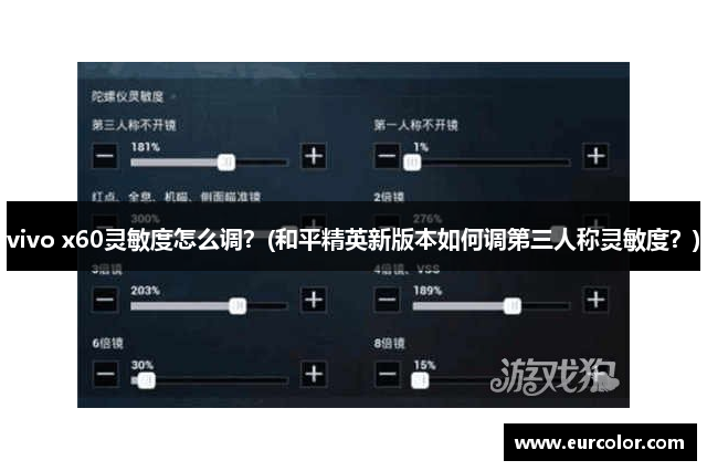 vivo x60灵敏度怎么调？(和平精英新版本如何调第三人称灵敏度？)